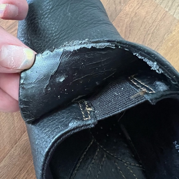 B.O.C Born of Comfort leather upper clogs women’s size 8.5, see photos, black - Picture 6 of 8